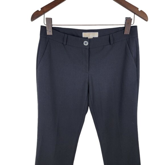 Michael Michael Kors Pants Skinny Fit Ankle Length Women's‎ Size 2 Black - Picture 3 of 9